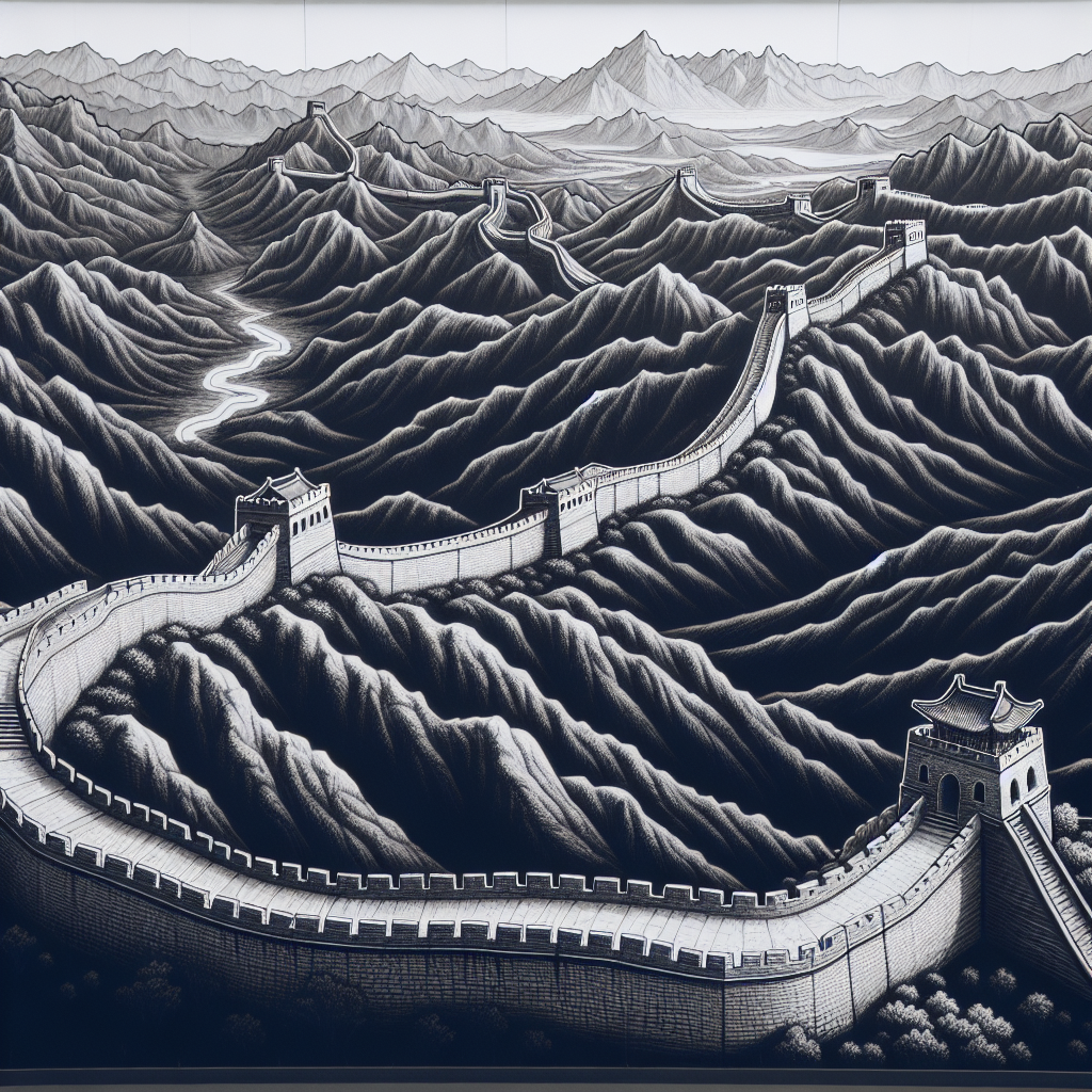 Qual o comprimento e objetivo da Grande Muralha da China?