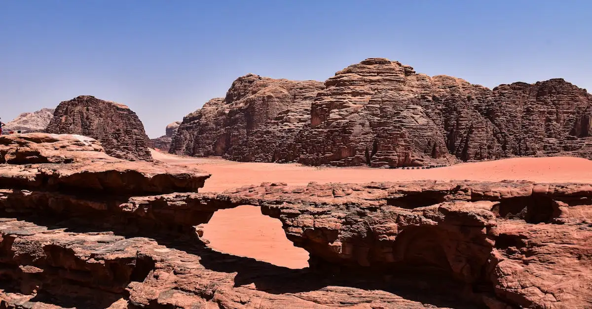 O que é o Parque Natural Wadi Rum na Jordânia?
