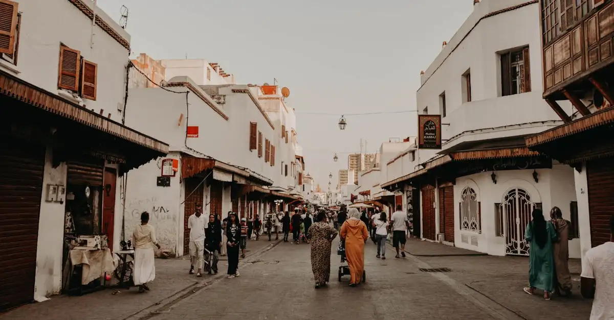 Qual é a cidade do Marrocos com os mercados mais coloridos?
