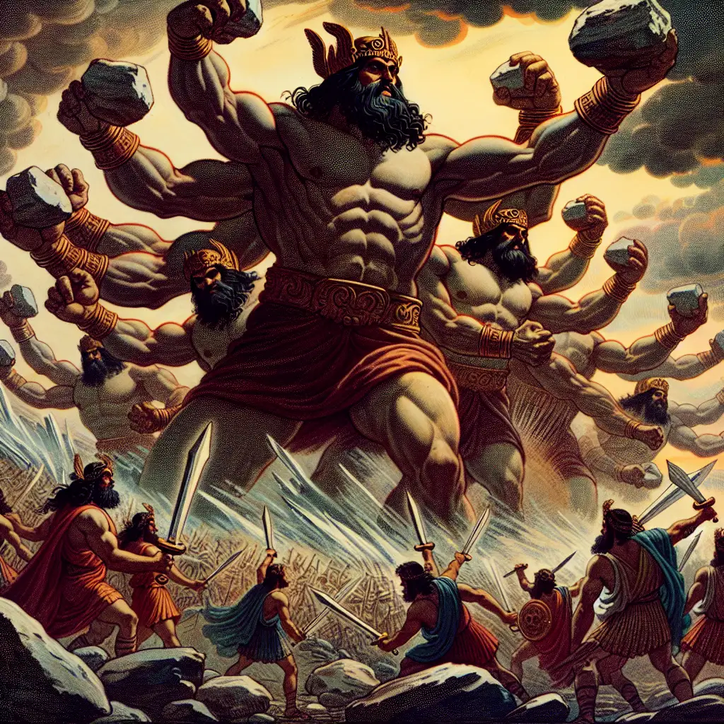 Quem eram os Hecatônquiros e qual era sua função?