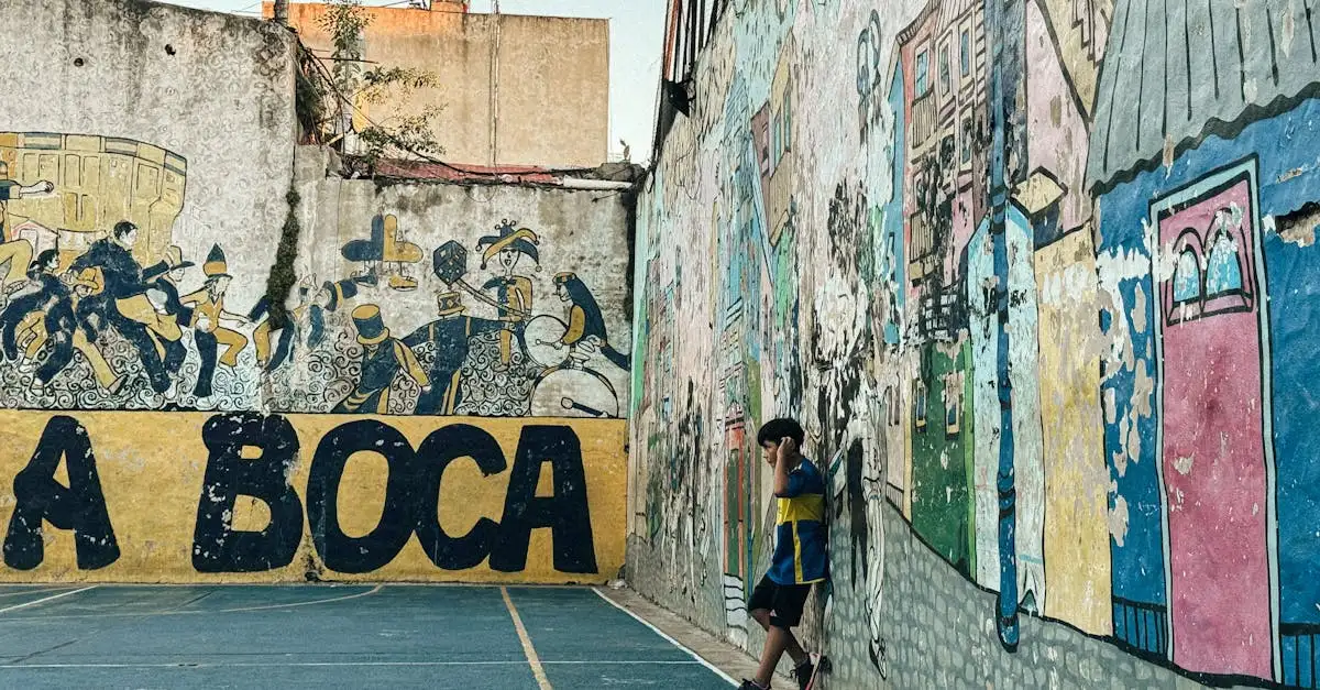 Quais cidades argentinas têm bairros coloridos como La Boca?