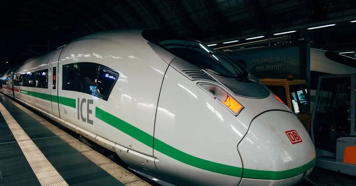A alta velocidade dos trens é uma inovação no transporte?