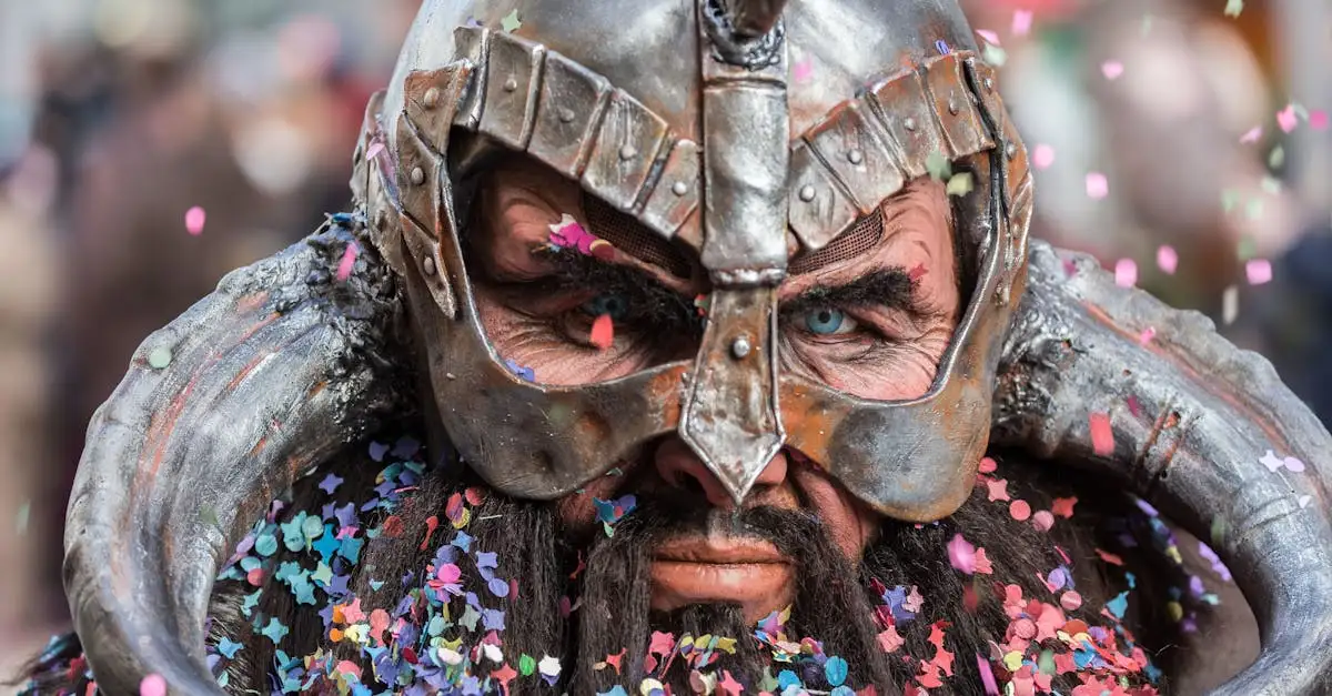 Como os vikings comemoravam o festival de inverno?