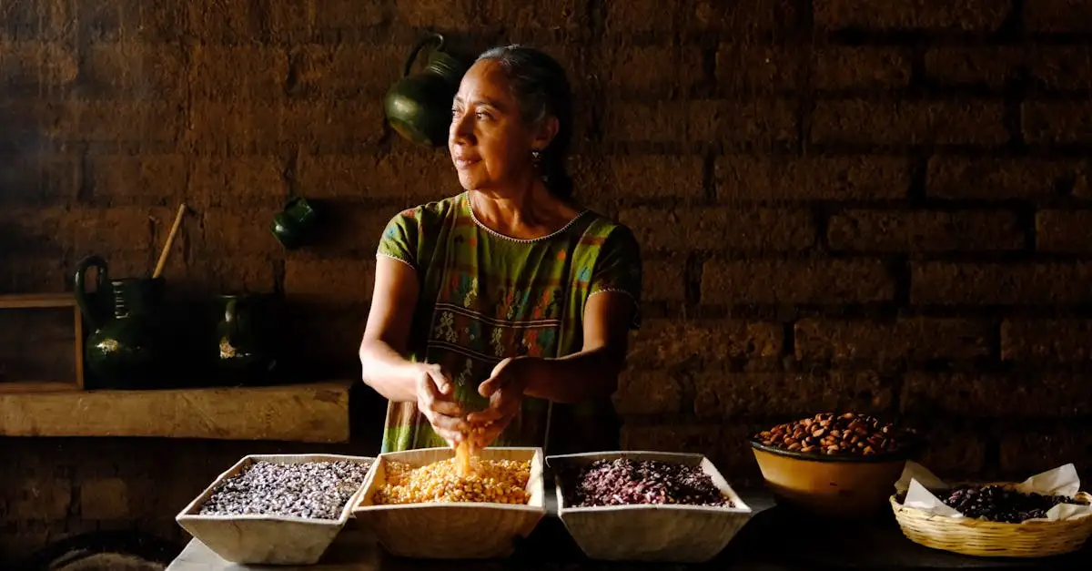 Qual a importância do milho e cacau na cultura mexicana?