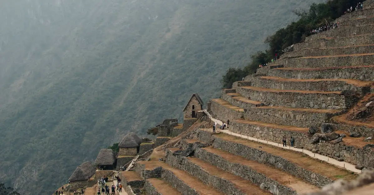 Qual a importância dos canais de água nas cidades incas?