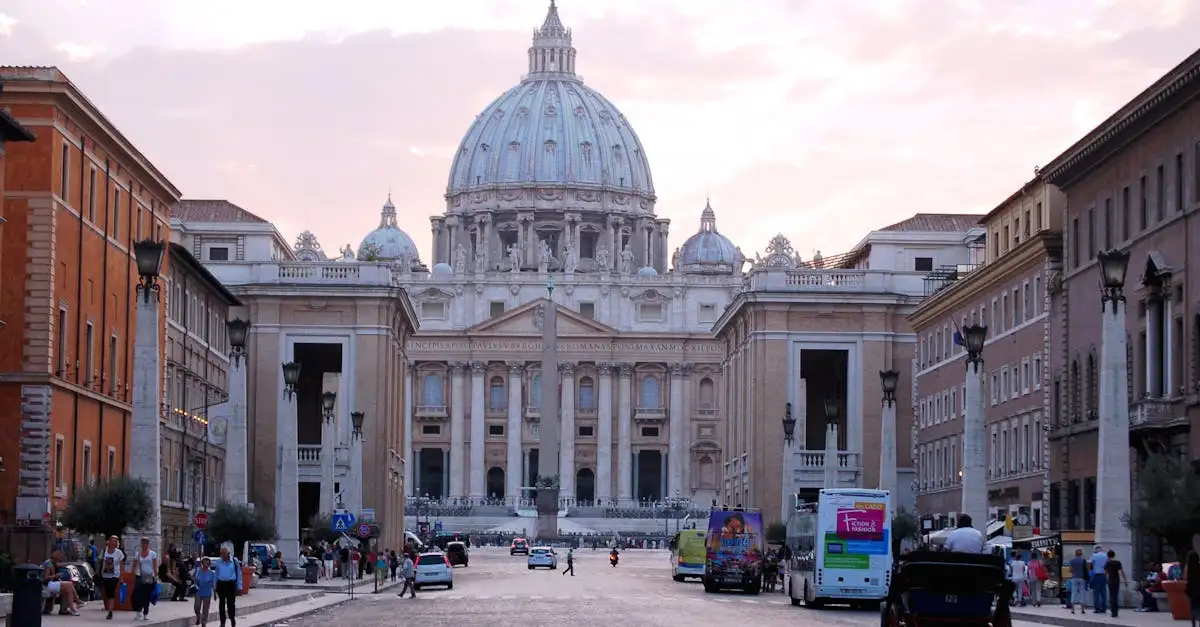 Qual é a cidade onde está localizado o Vaticano?