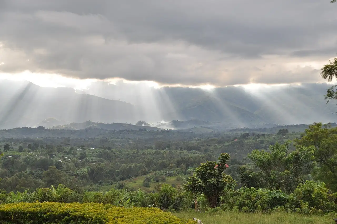 Qual é o rio que atravessa Congo e Gabão?