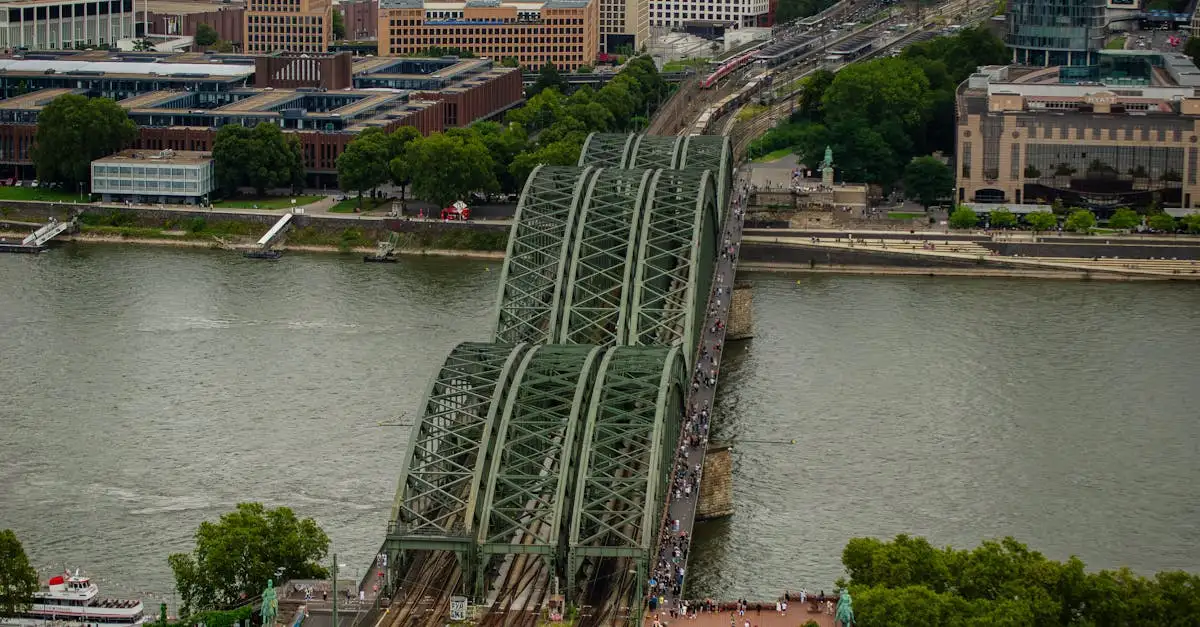 Como as redes ferroviárias da Europa foram padronizadas?