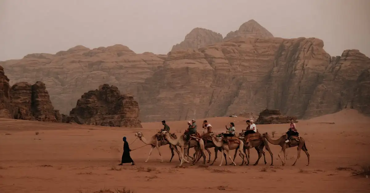Como explorar o deserto de Wadi Rum na Jordânia?