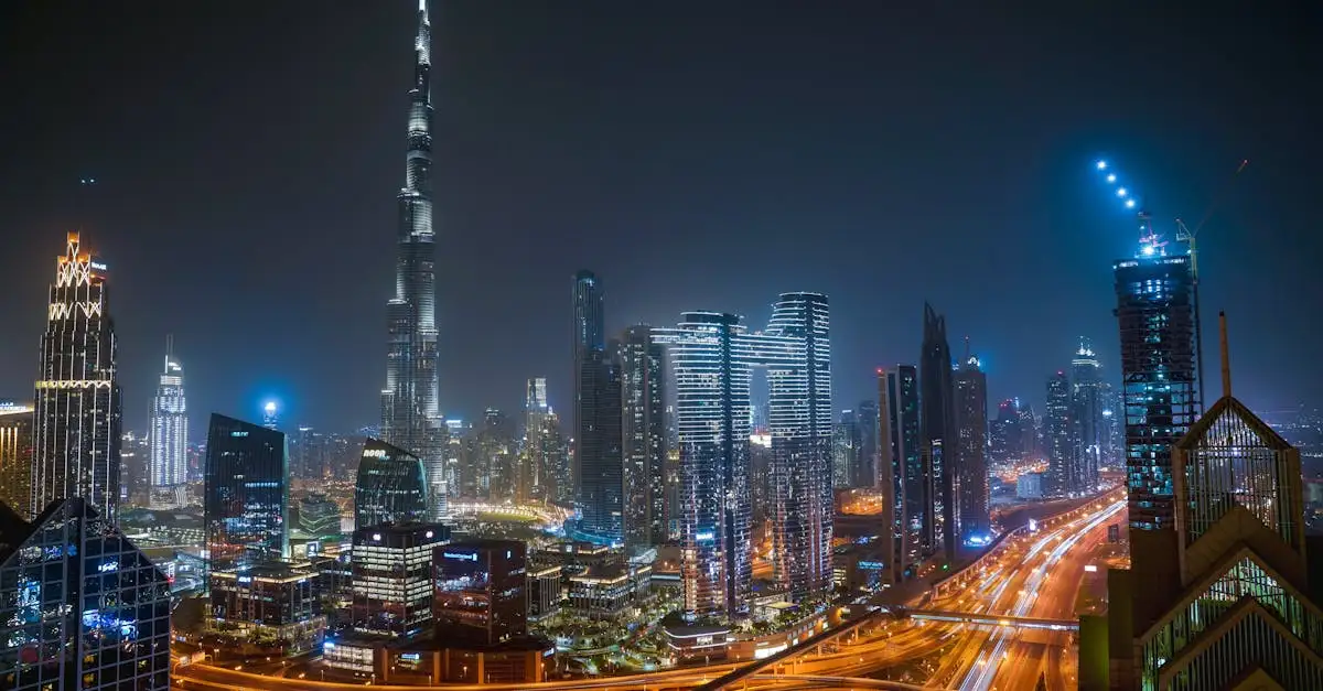 Em qual cidade se localiza o famoso Burj Khalifa?