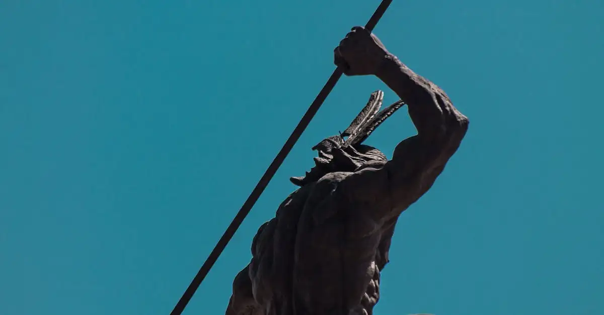 O que representa a lança Gungnir de Odin na mitologia?