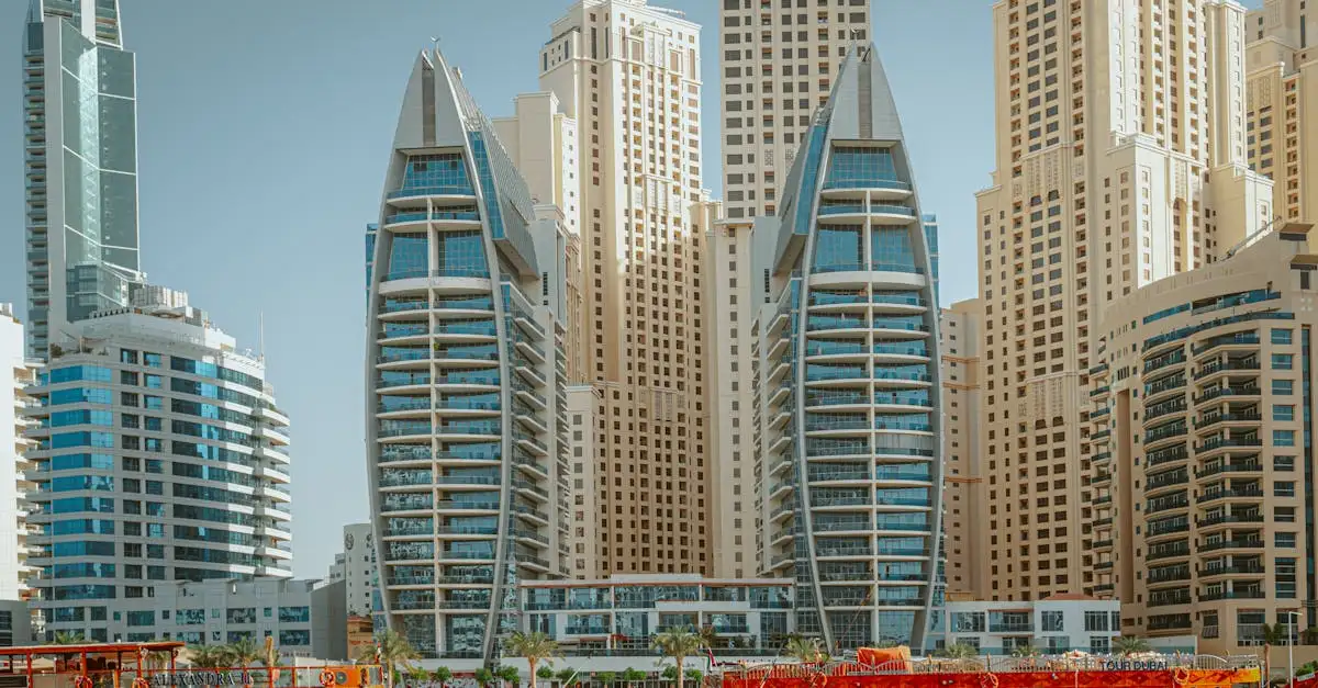 Onde fica a residência de elite em Dubai, VAE?
