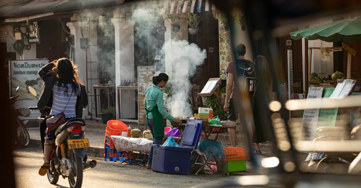 Quais são as 3 principais especialidades culinárias do Laos?