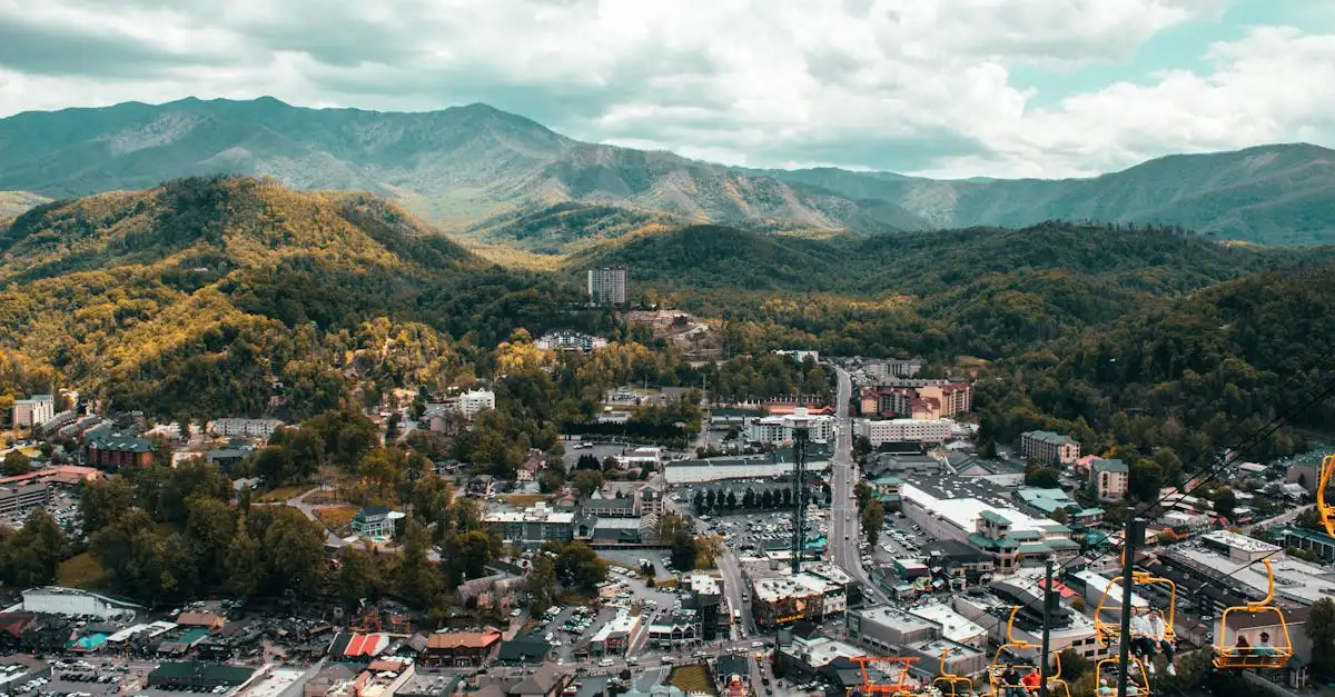 Quais são as montanhas mais famosas do Parque Nacional Great Smoky?