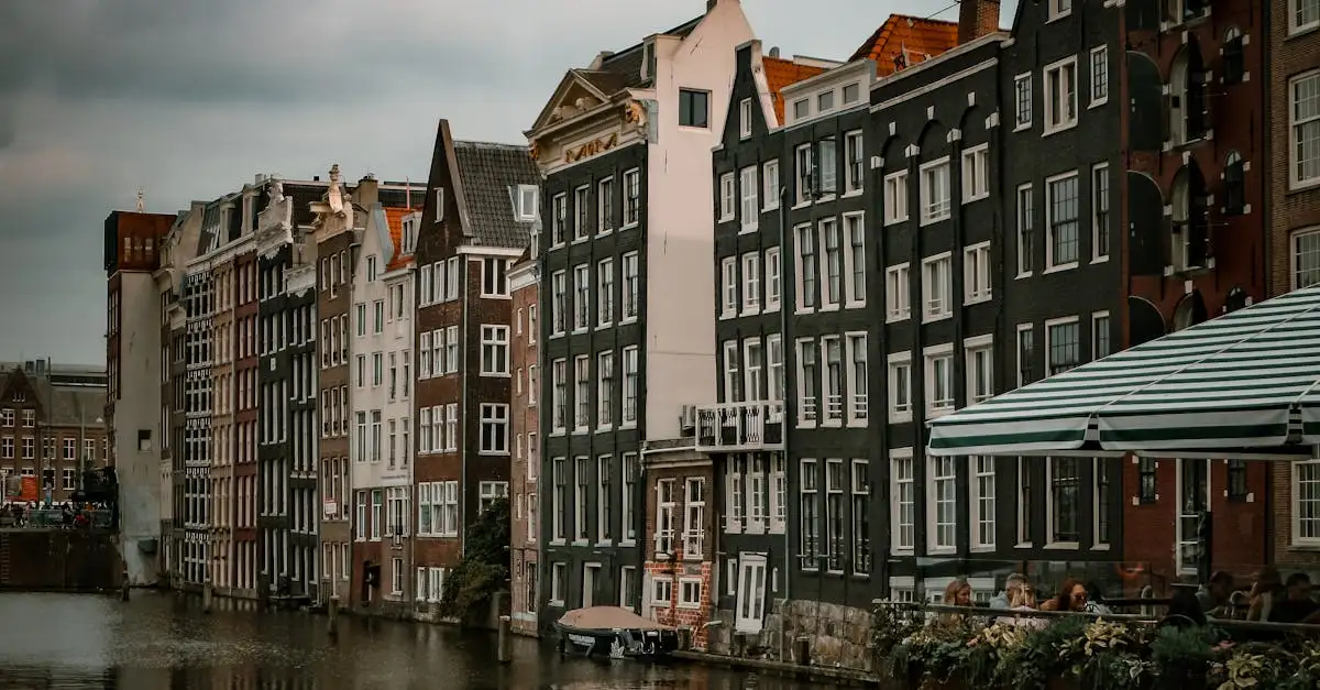 Qual cidade da Holanda se destaca na indústria têxtil?