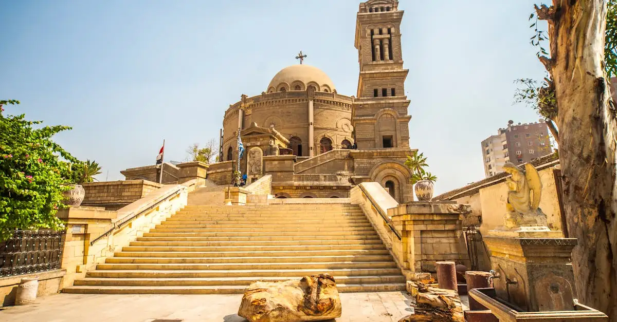 Qual é a cidade que foi o centro da Igreja Copta no Egito?