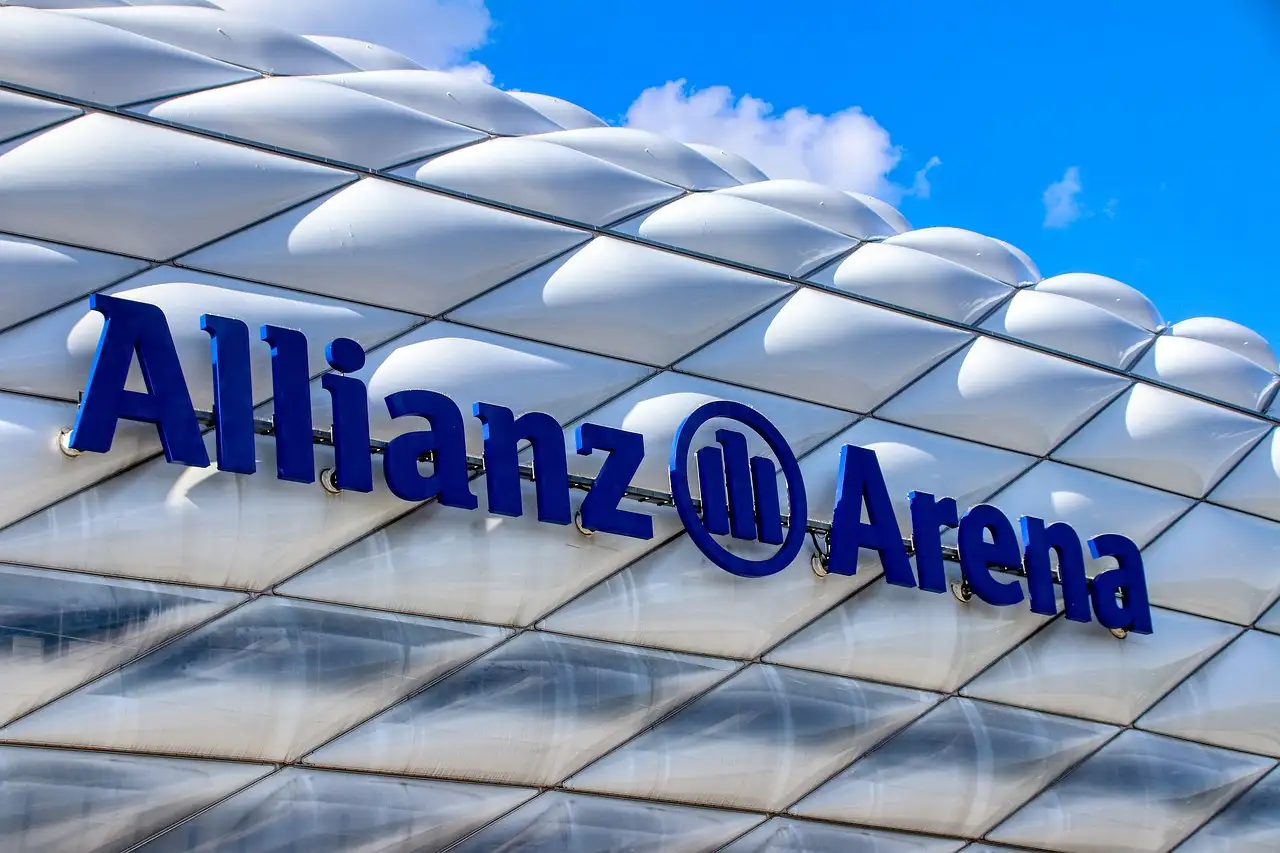 Qual é a história da marca Allianz na Alemanha?