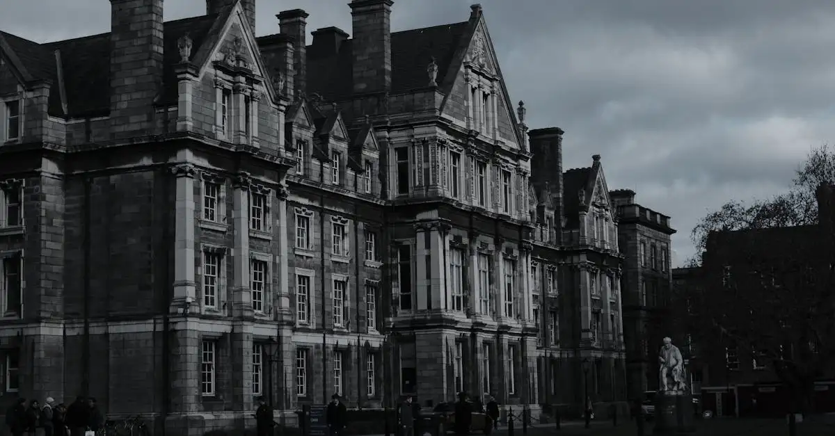 O que faz do Trinity College o ícone de Dublin?