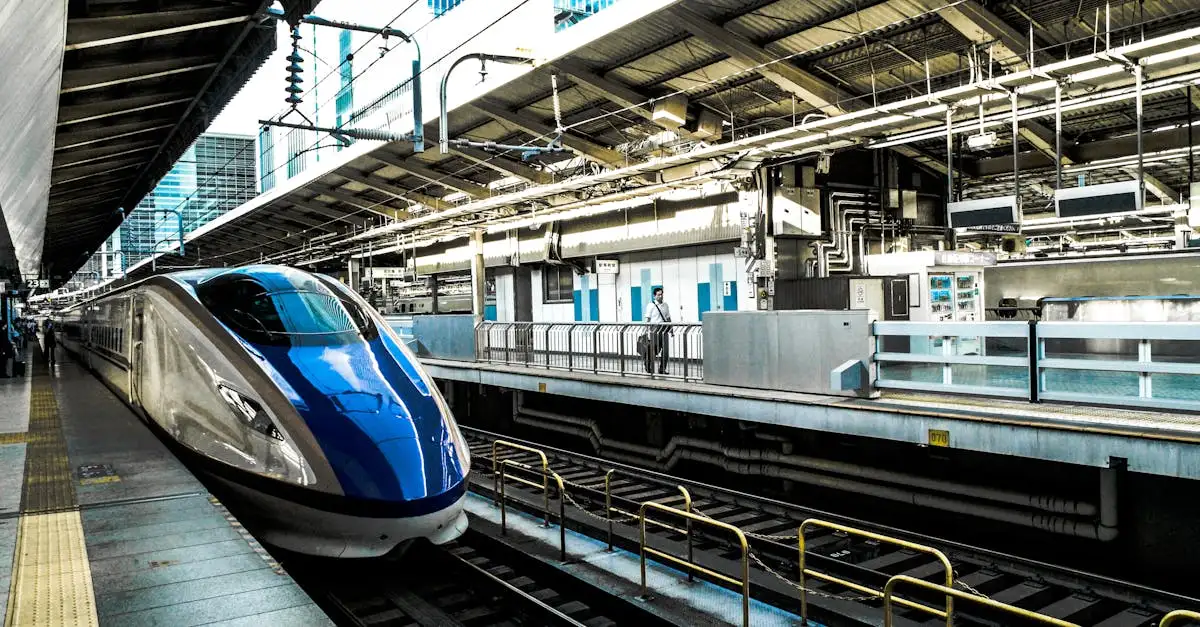 O que fez o Shinkansen revolucionar as viagens em 1964?