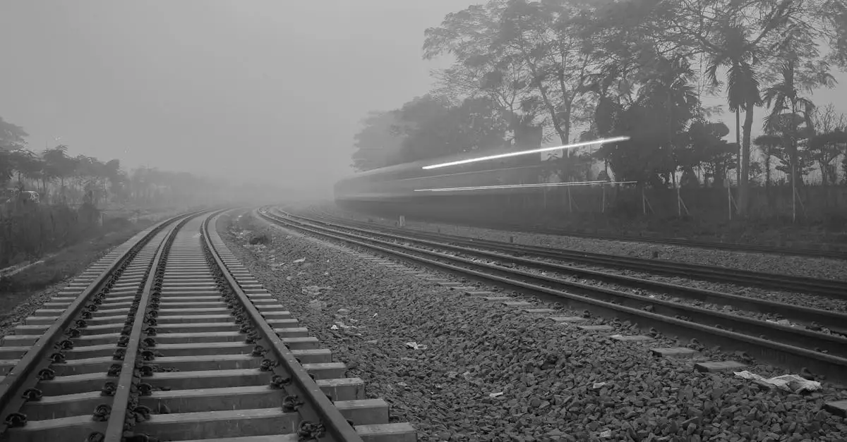 Por que trilhos de ferro fundido são essenciais no transporte?