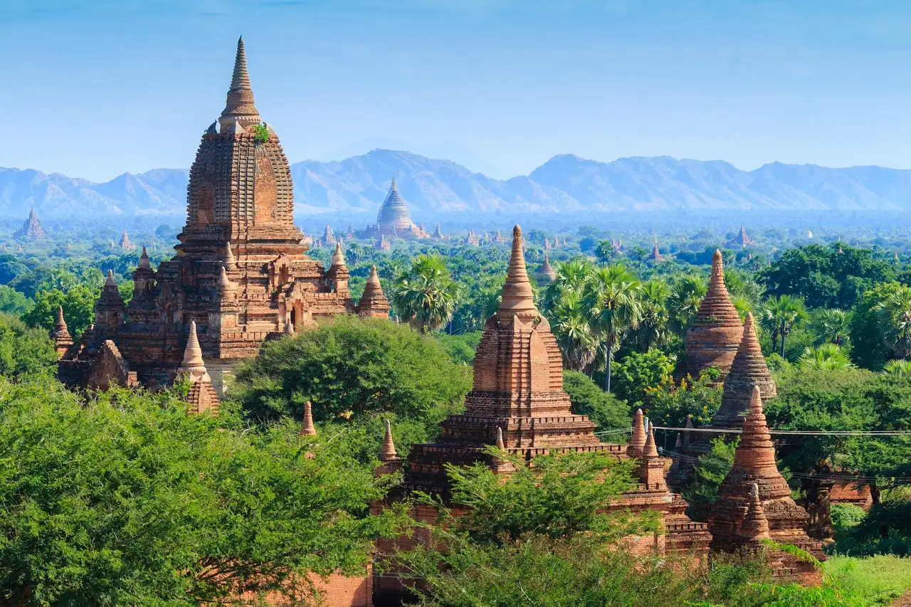 Quais são os melhores lugares para visitar em Bagan?