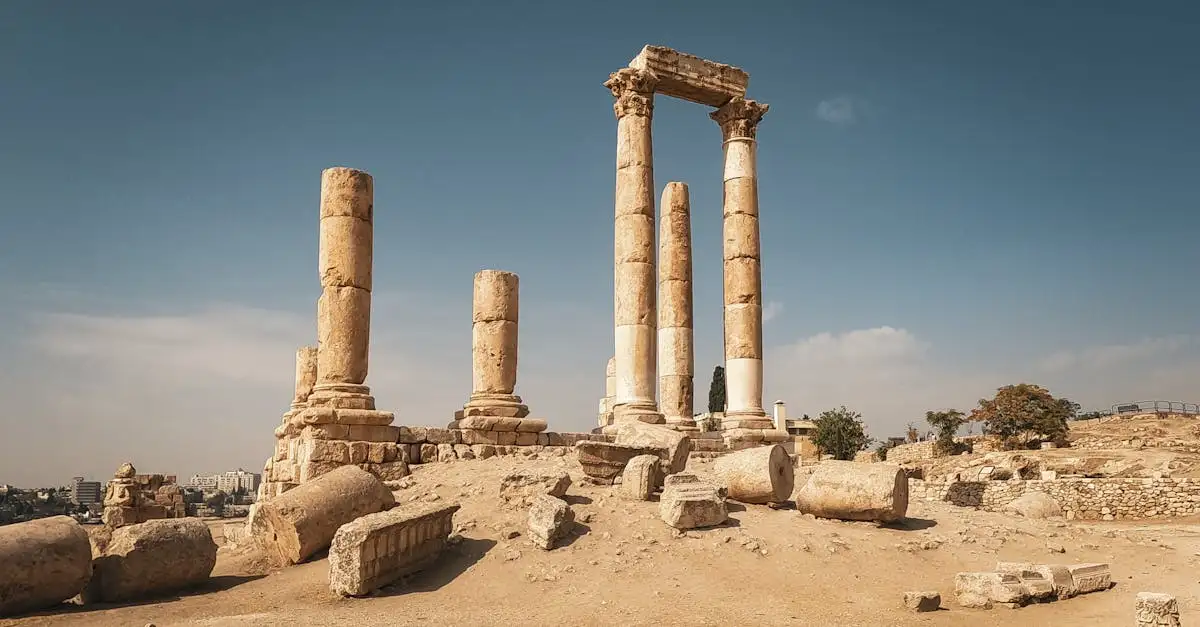 Quais são os museus e edifícios históricos mais belos da Jordânia?