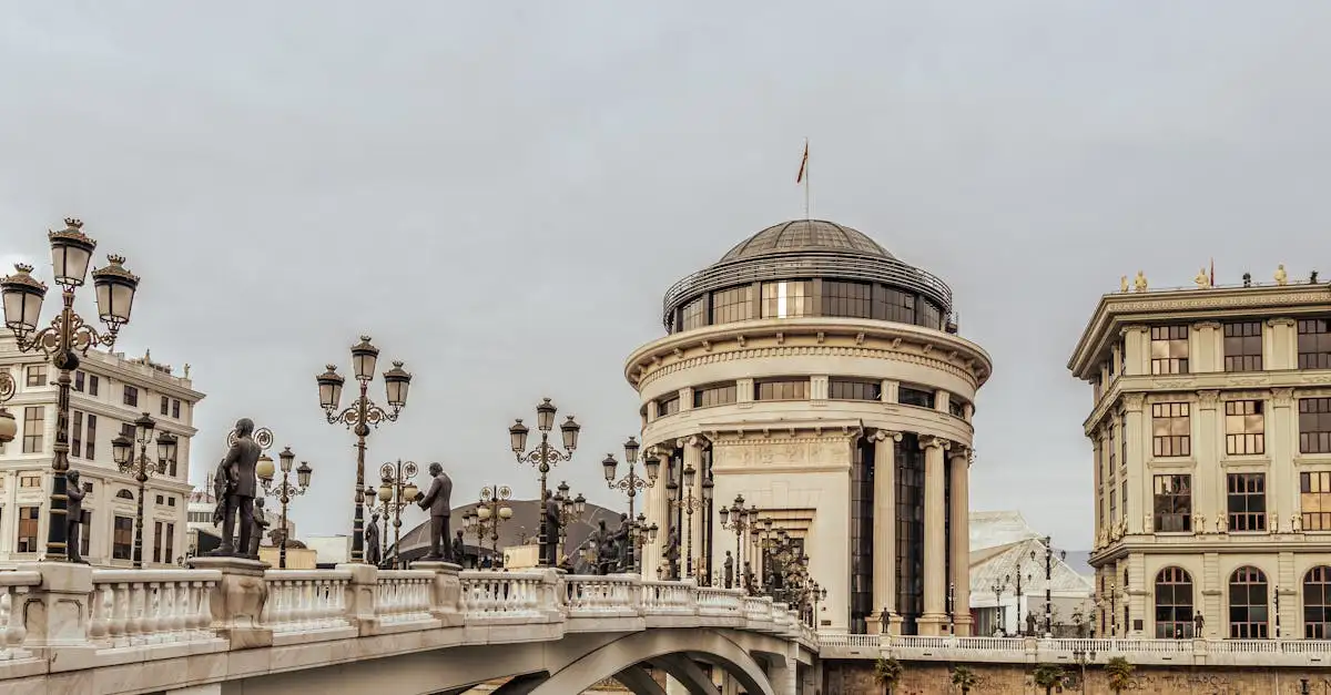 Qual é a capital da Macedônia do Norte e sua importância?