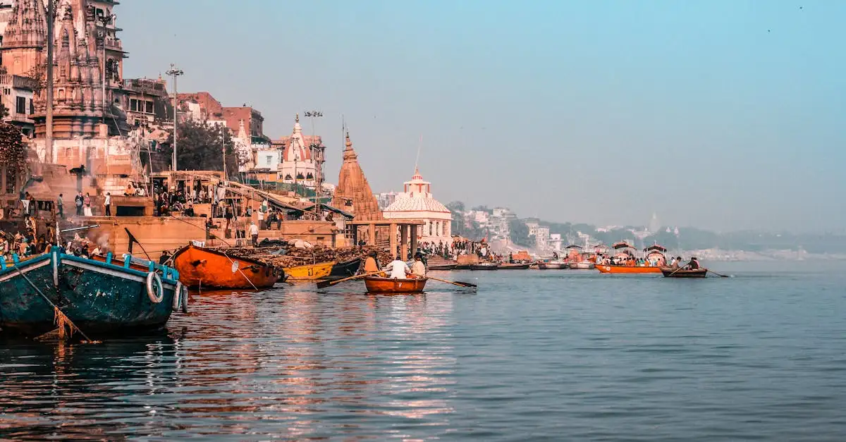 Qual é a cidade sagrada mais importante do hinduísmo na Índia?