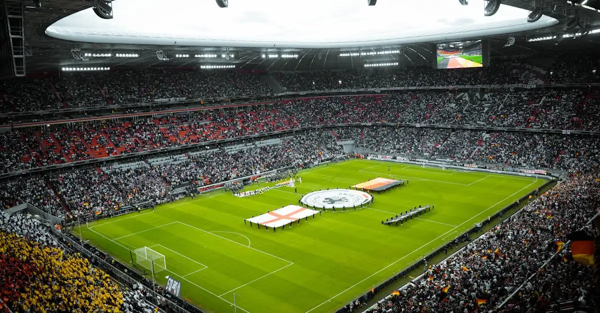 Qual é o nome do famoso estádio de Munique?