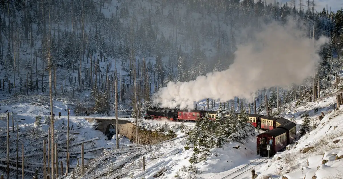 A locomotiva a vapor revolucionou o transporte de passageiros?