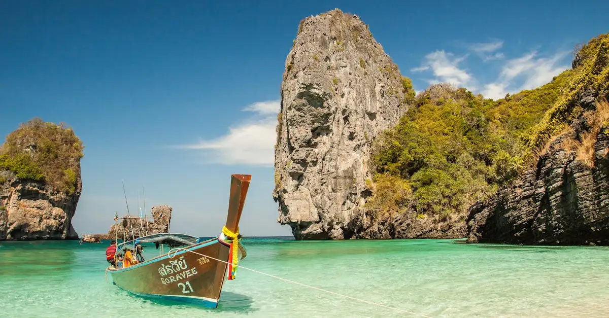 Quais são as melhores praias da Tailândia com água turquesa?