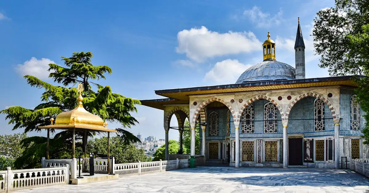 Você sabe onde está o Palácio de Topkapi em Istambul?