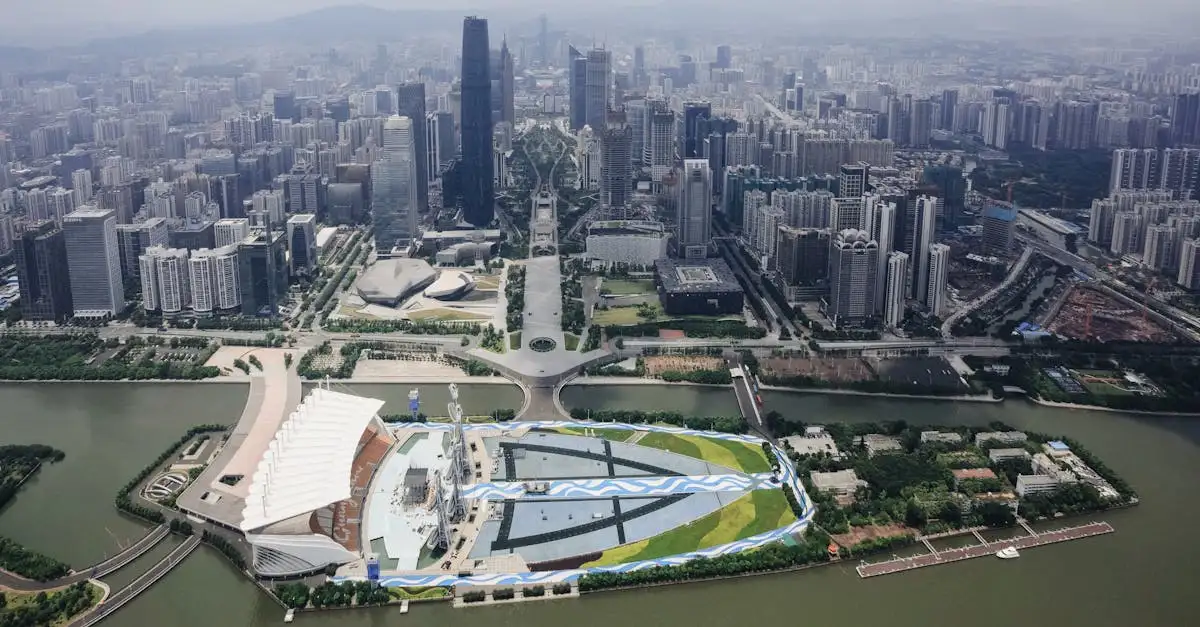 Guangzhou CTF Finance Centre: Onde fica exatamente?