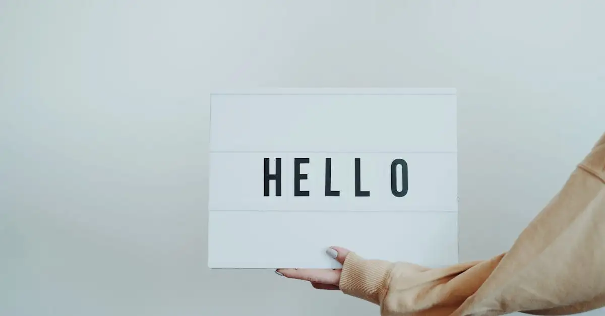 O que significa 'oi' em uma saudação informal?