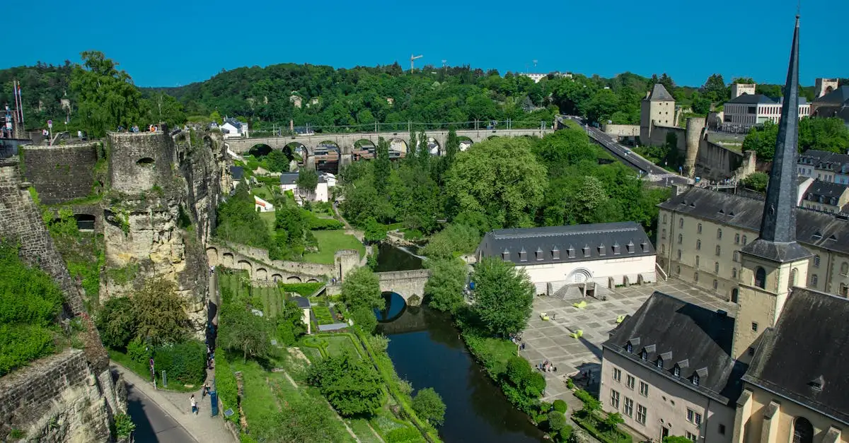 Quais são as 3 principais atrações em Luxemburgo?