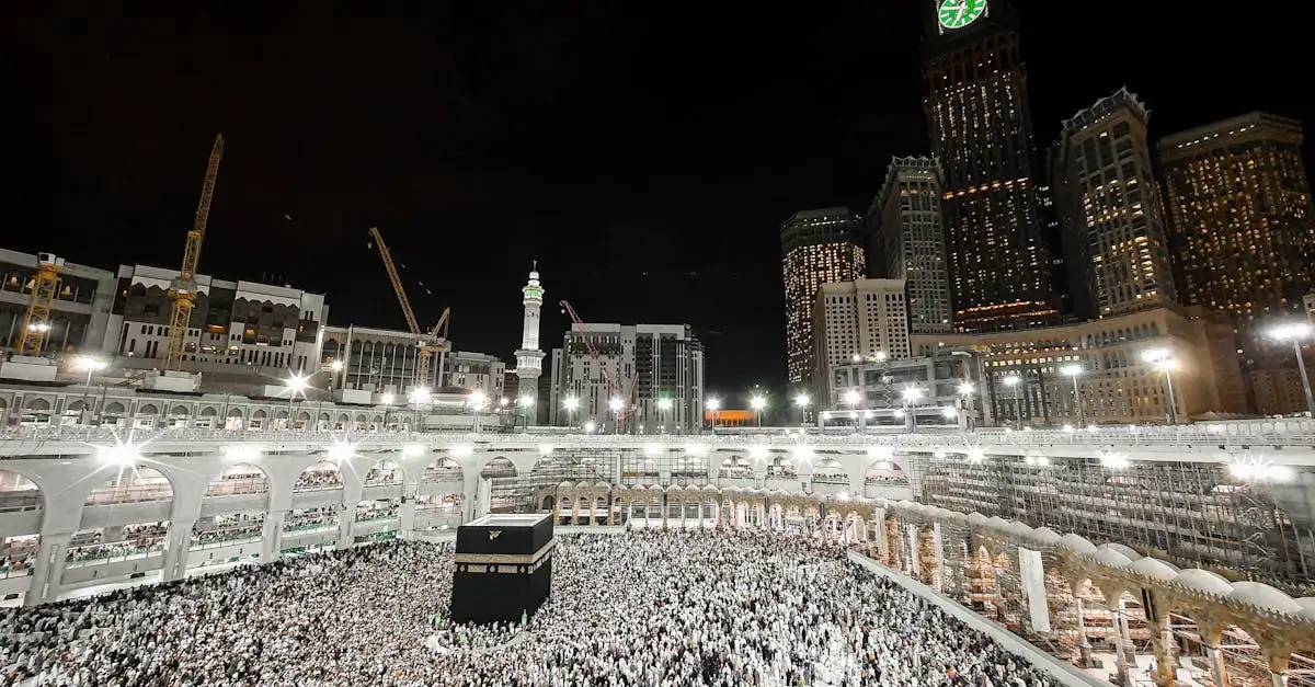 A Torre do Relógio Abraj Al-Bait fica em Meca?