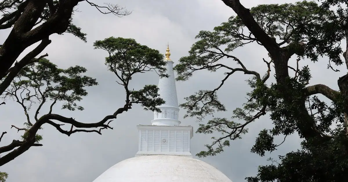 Qual foi a importância de Anuradhapura para o budismo?
