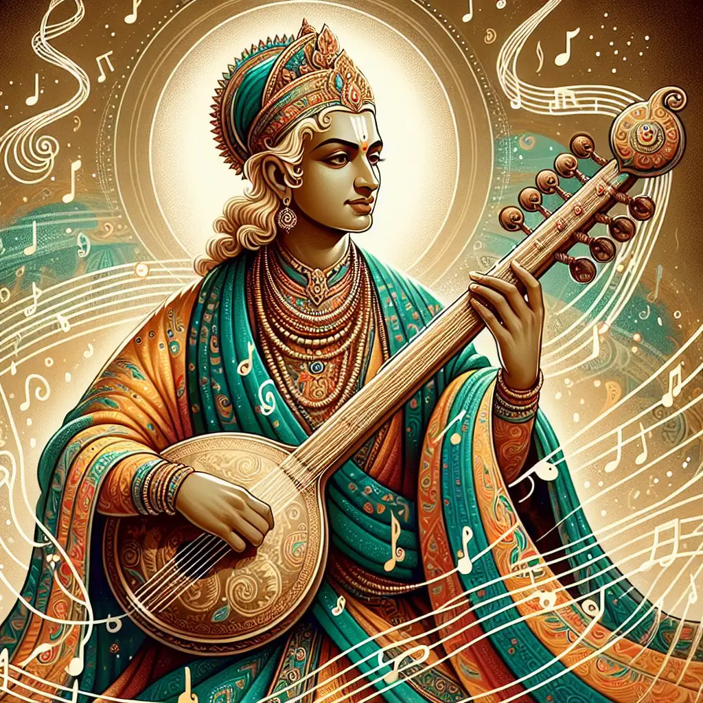 Quem é Narada, o deus hindu da música e da arte?