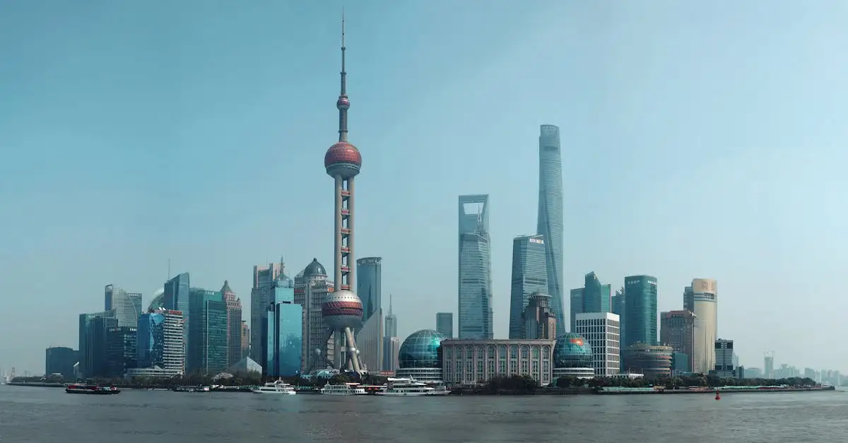 Onde fica a Torre Jin Mao em Xangai, China?